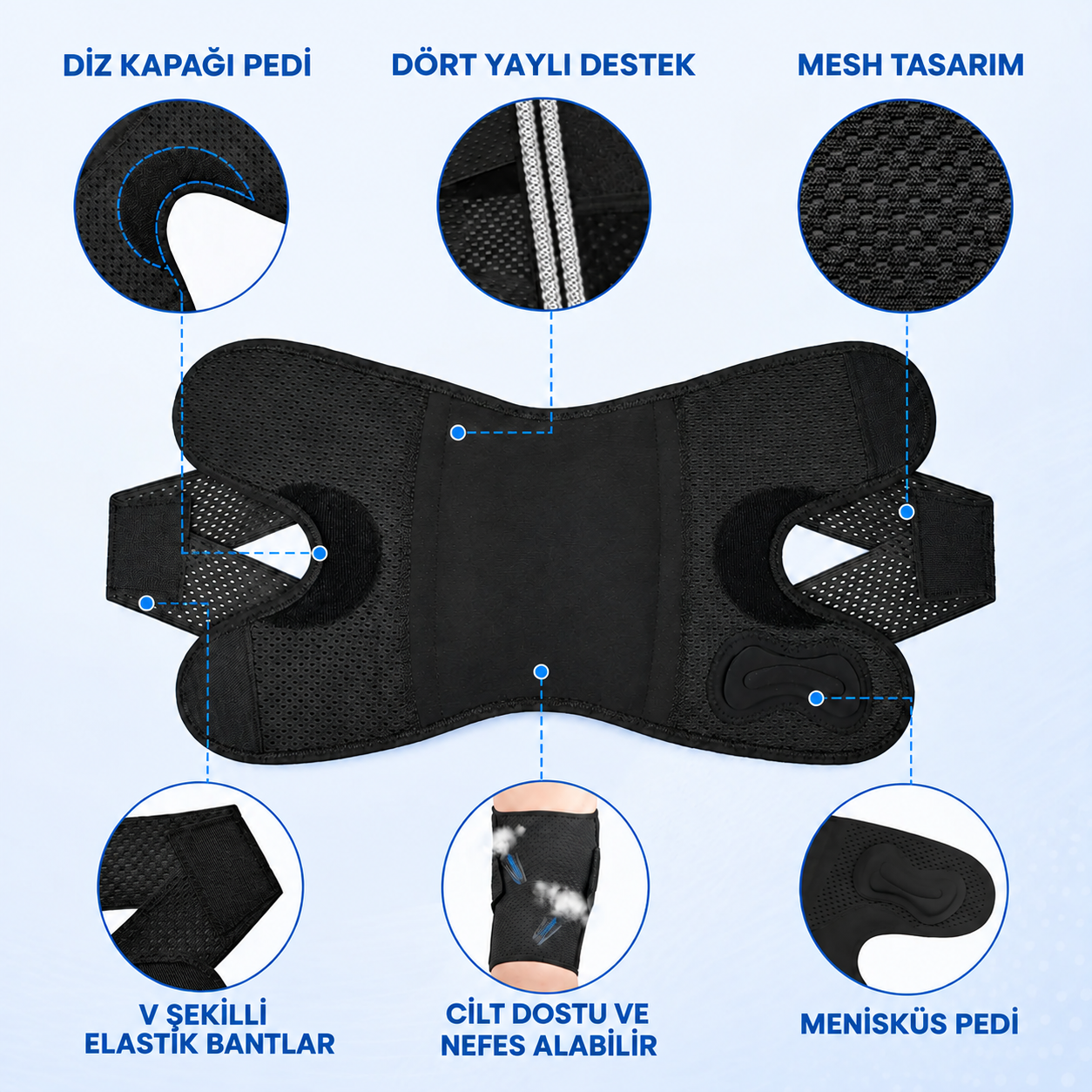 DIZORA™ Pro Diz Desteği.